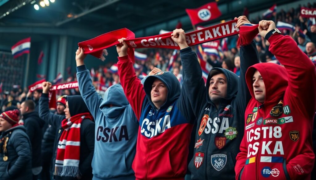 Фанатская культура ЦСКА: кричалки, баннеры и традиции красно-синих трибун - иллюстрация