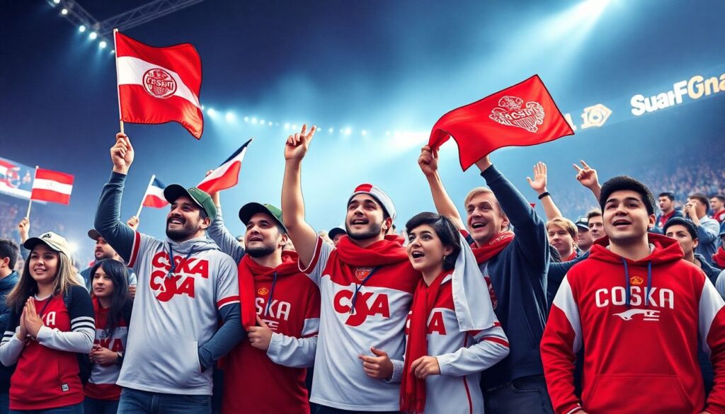 Фанаты ЦСКА в регионах и за рубежом: истории, клубы поддержки и выезды - иллюстрация