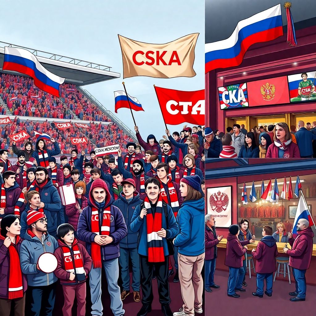 Фанаты ЦСКА в регионах и за рубежом: истории, клубы поддержки и выезды