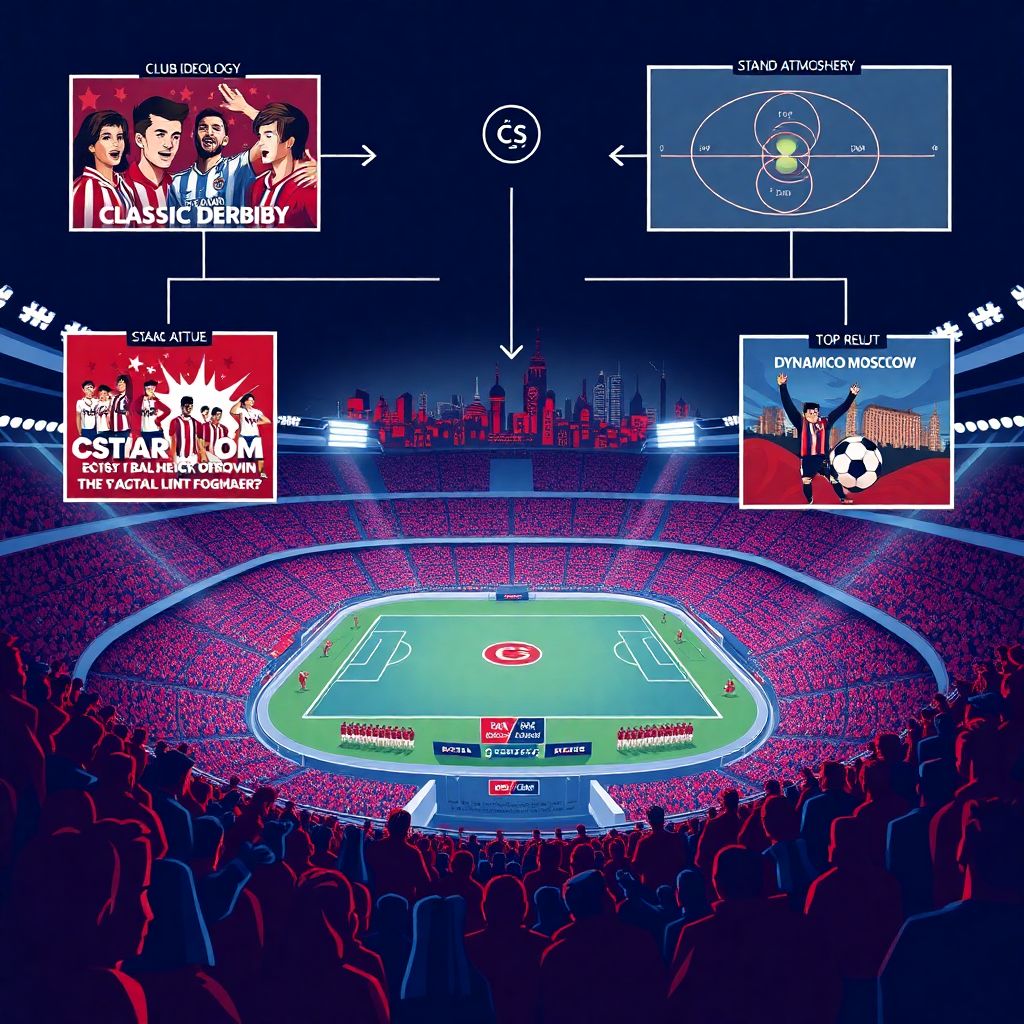 Самые громкие дерби ЦСКА: эмоции, интрига и борьба с принципиальными соперниками