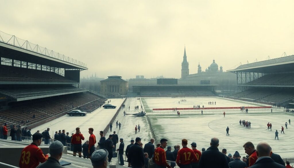 Как менялись домашние стадионы ЦСКА: от старых арен до современной инфраструктуры - иллюстрация